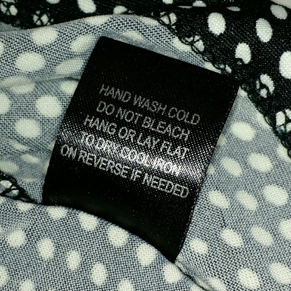 Bebop - Black & White 3/4 Sleeve Polka Dot Dress - Picture 9 of 9